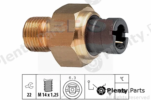 MDR EPS-1840041 — Temperature Switch, coolant warning lamp