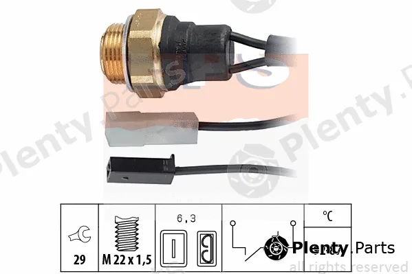 MDR EPS-1850001 — Temperature Switch, radiator fan