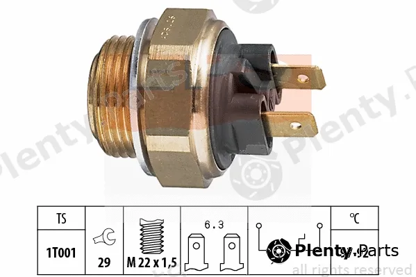 MDR EPS-1850111 — Temperature Switch, radiator fan