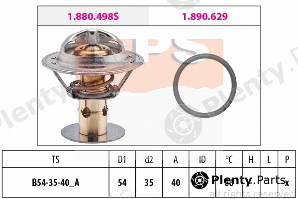 MDR EPS-1880498 — Thermostat, coolant
