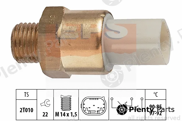 MDR EPS-1850684 — Temperature Switch, radiator fan