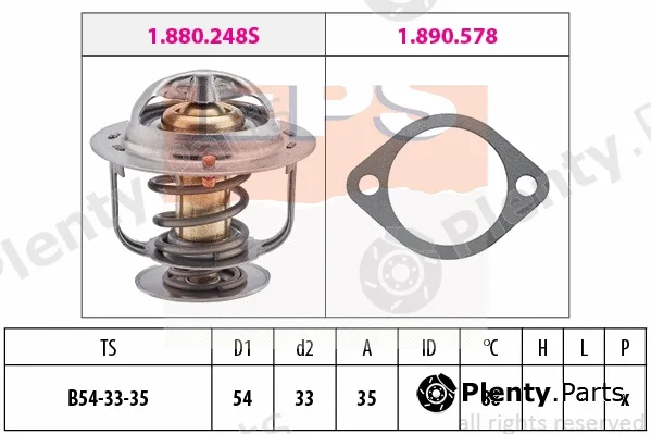 MDR EPS-1880248 — Thermostat, coolant