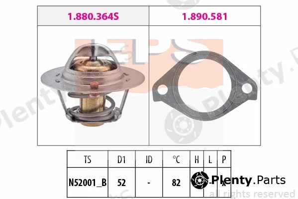 MDR EPS-1880364 — Thermostat, coolant