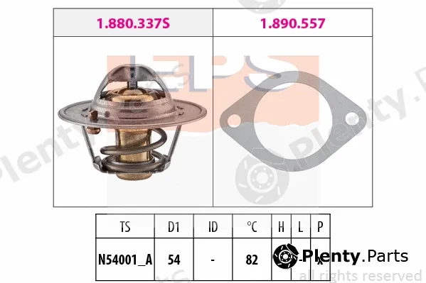 MDR EPS-1880337 — Thermostat, coolant