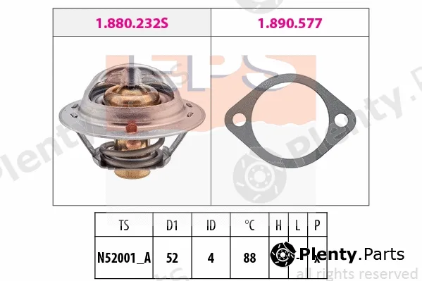 MDR EPS-1880237 — Thermostat, coolant