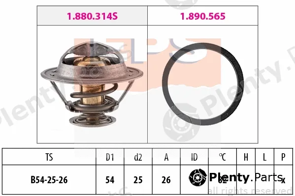 MDR EPS-1880677 — Thermostat, coolant