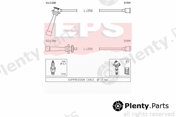 MDR EPS-1501841 — Ignition Cable Kit