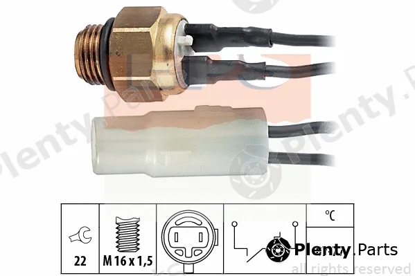 MDR EPS-1850053 — Temperature Switch, radiator fan
