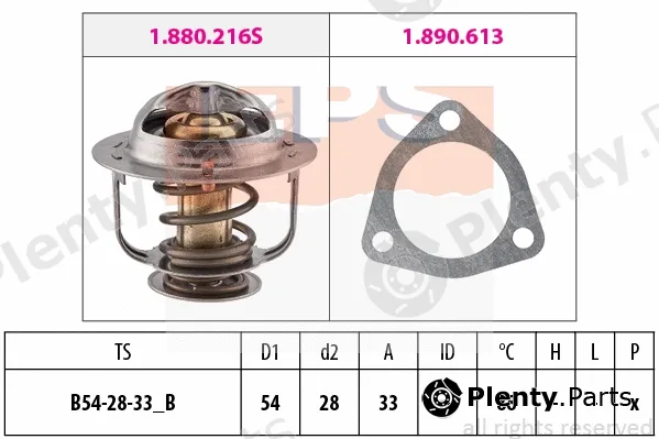 MDR EPS-1880535 — Thermostat, coolant