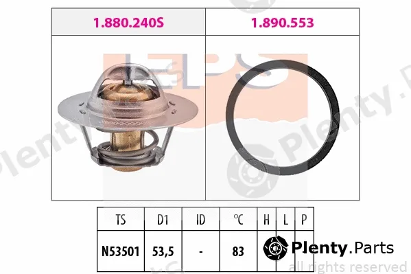 MDR EPS-1880240 — Thermostat, coolant