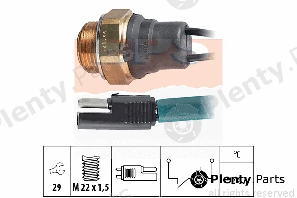 MDR EPS-1850009 — Temperature Switch, radiator fan