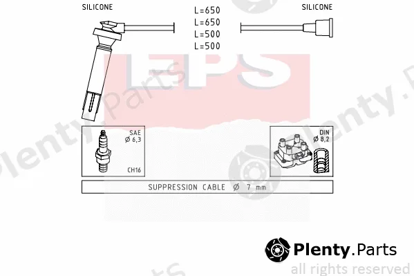 MDR EPS-1501819 — Ignition Cable Kit