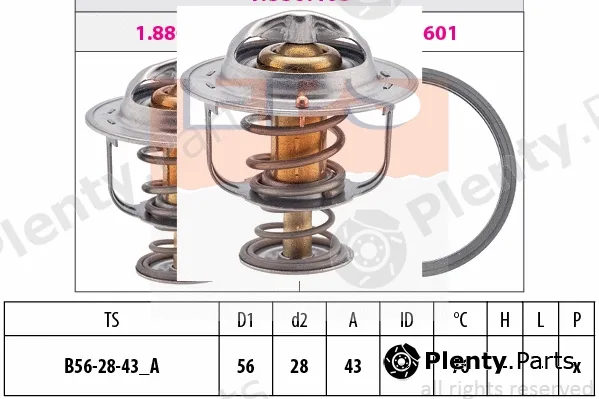 MDR EPS-1880403S — Thermostat, coolant