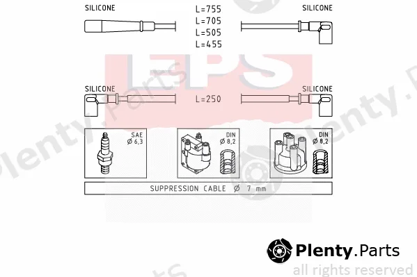 MDR EPS-1501140 — Ignition Cable Kit