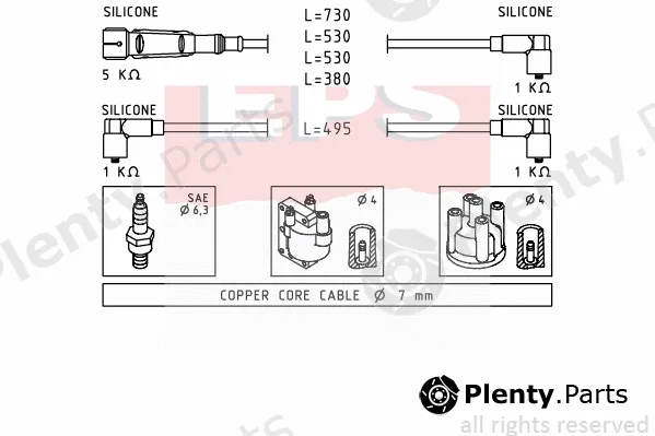 MDR EPS-1501640 — Ignition Cable Kit