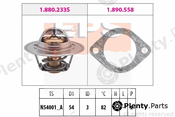 MDR EPS-1880329 — Thermostat, coolant