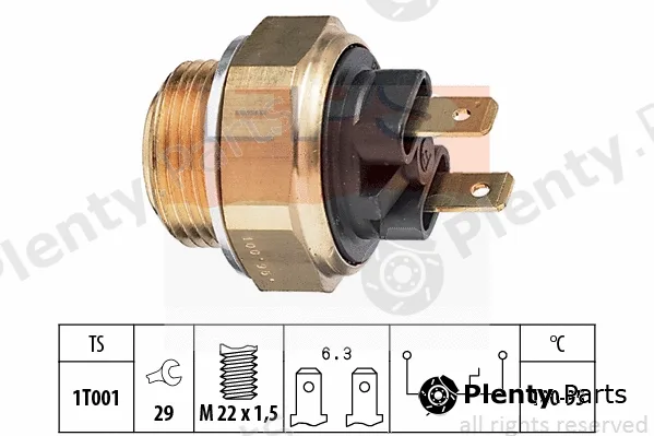 MDR EPS-1850019 — Temperature Switch, radiator fan