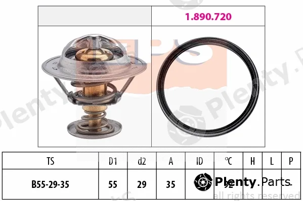 MDR EPS-1880945 — Thermostat, coolant