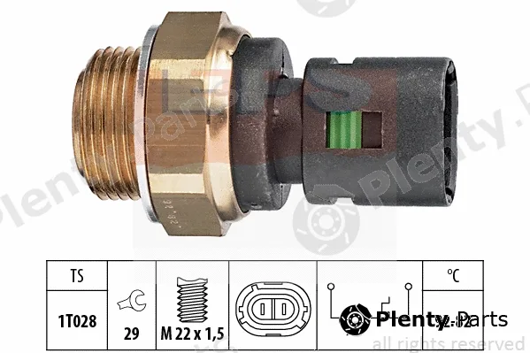 MDR EPS-1850128 — Temperature Switch, radiator fan