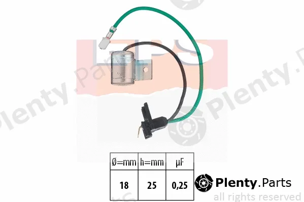 MDR EPS-1130128 — Capacitor, ignition system