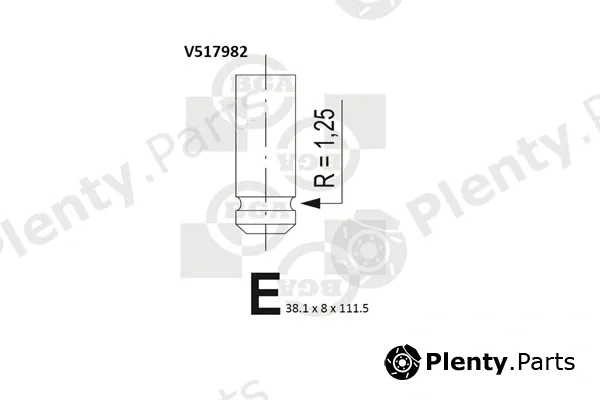 BGA V517982 — Intake Valve
