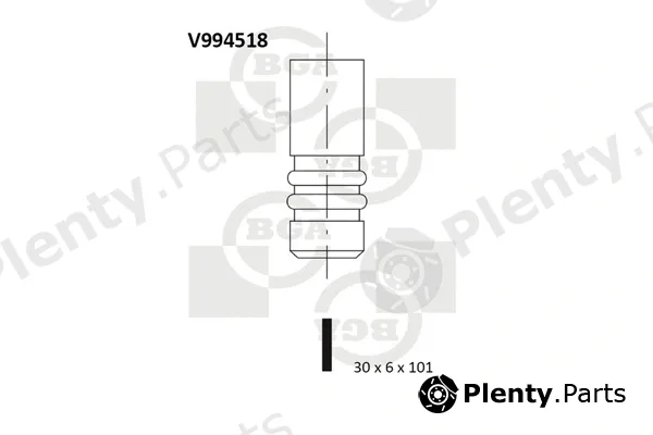 BGA V994518 — Exhaust Valve