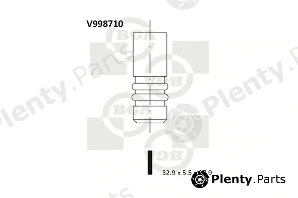 BGA V998710 — Intake Valve