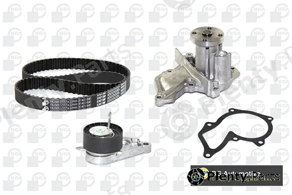 BGA TB2302CPK — Water Pump & Timing Belt Kit