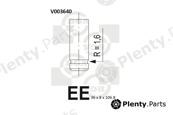 BGA V003640 — Exhaust Valve