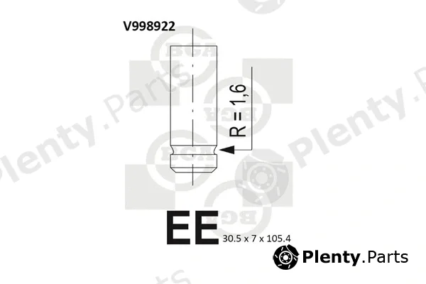 BGA V998922 — Intake Valve