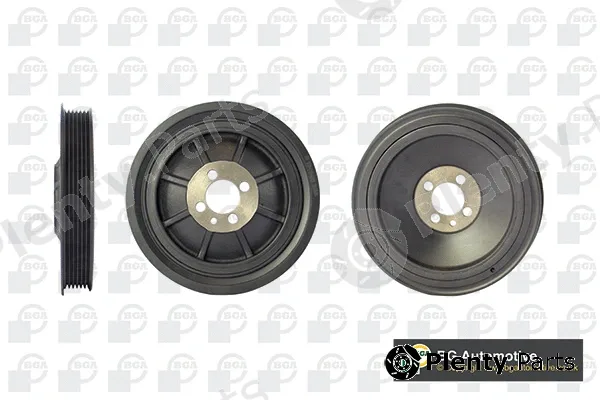 BGA DP9510 — Belt Pulley, crankshaft