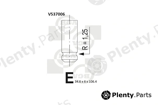 BGA V537006 — Intake Valve