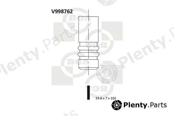 BGA V998762 — Intake Valve