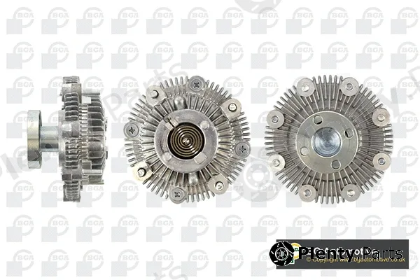 BGA VF8500 — Clutch, radiator fan