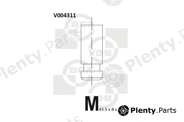 BGA V004311 — Intake Valve