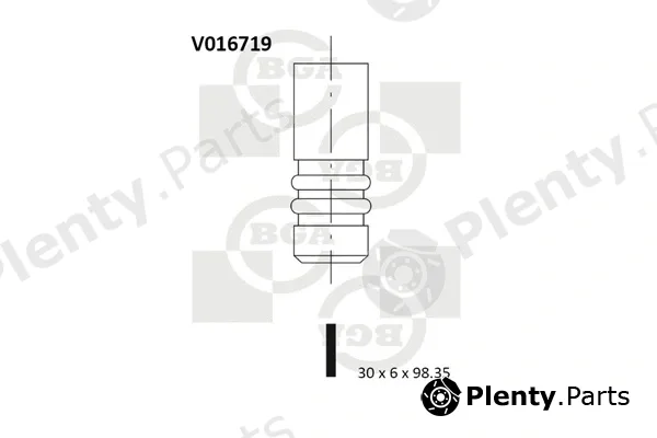 BGA V016719 — Exhaust Valve