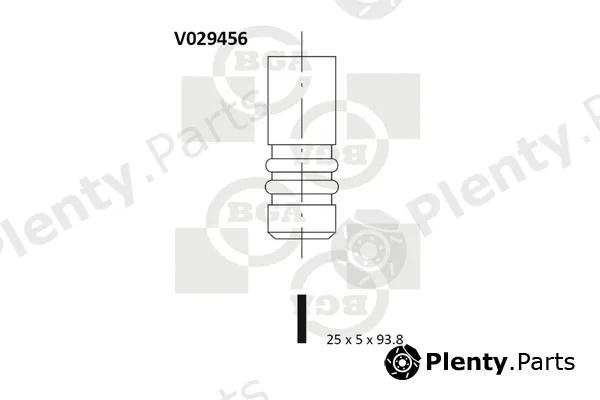 BGA V029456 — Exhaust Valve