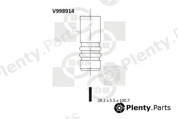 BGA V998914 — Intake Valve