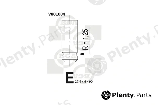 BGA V801004 — Exhaust Valve