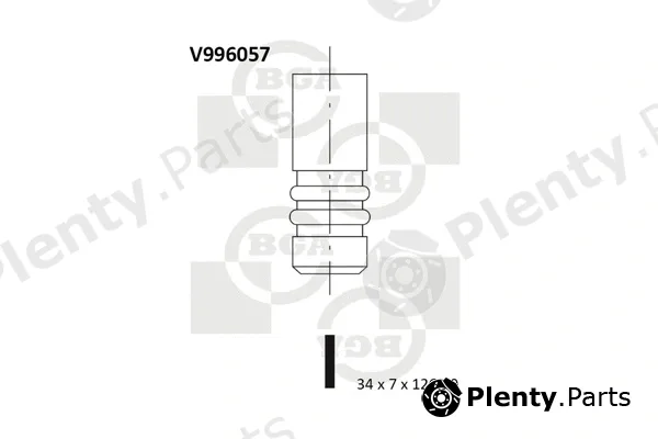 BGA V996057 — Intake Valve