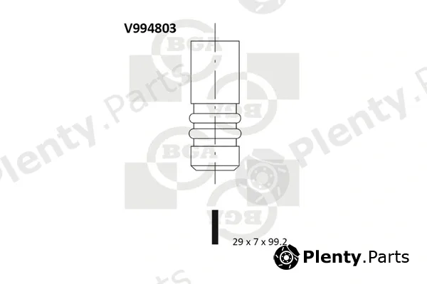 BGA V994803 — Exhaust Valve