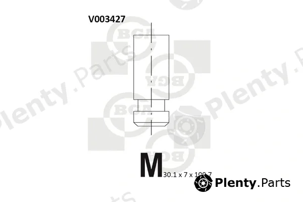 BGA V003427 — Exhaust Valve