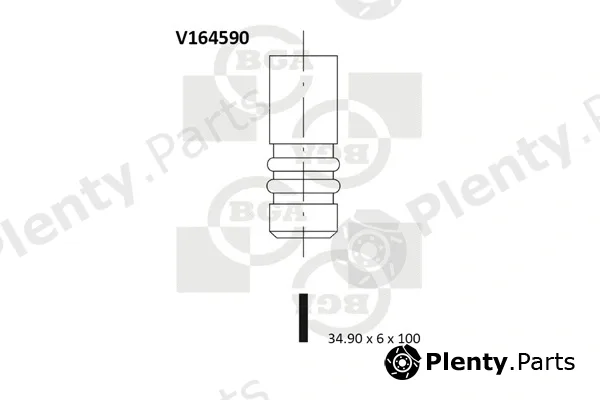 BGA V164590 — Intake Valve
