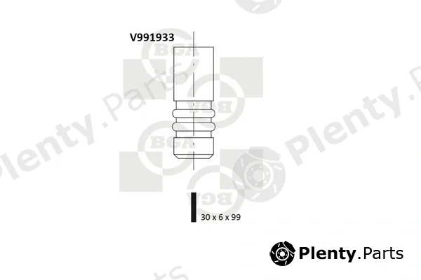 BGA V991933 — Intake Valve