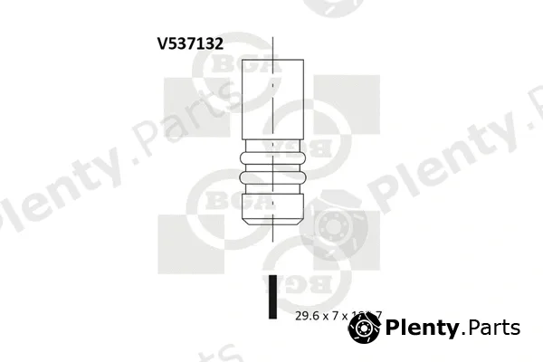 BGA V537132 — Exhaust Valve