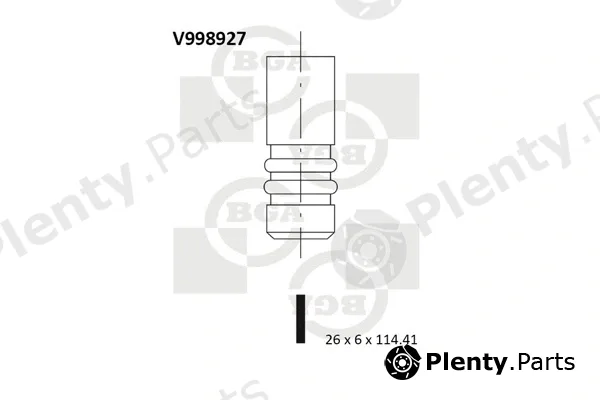 BGA V998927 — Exhaust Valve