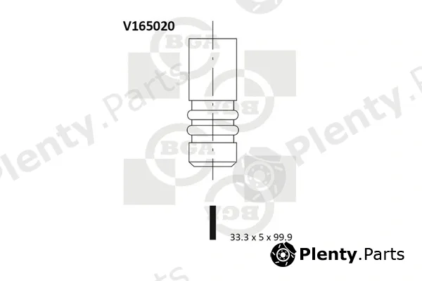 BGA V165020 — Intake Valve