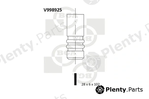 BGA V998925 — Exhaust Valve