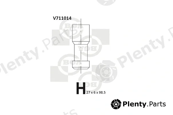 BGA V711014 — Exhaust Valve