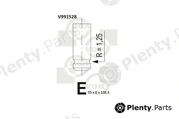 BGA V991528 — Exhaust Valve